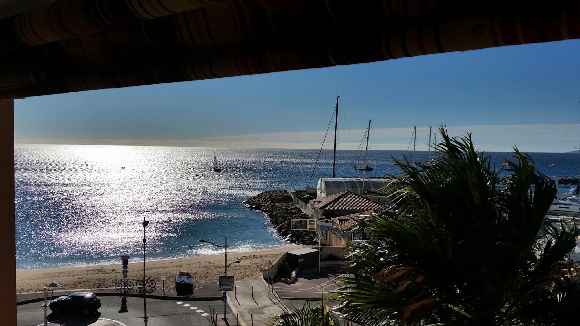 Sublime Vue Mer,Parking,Wifi Fréjus Eksteriør billede