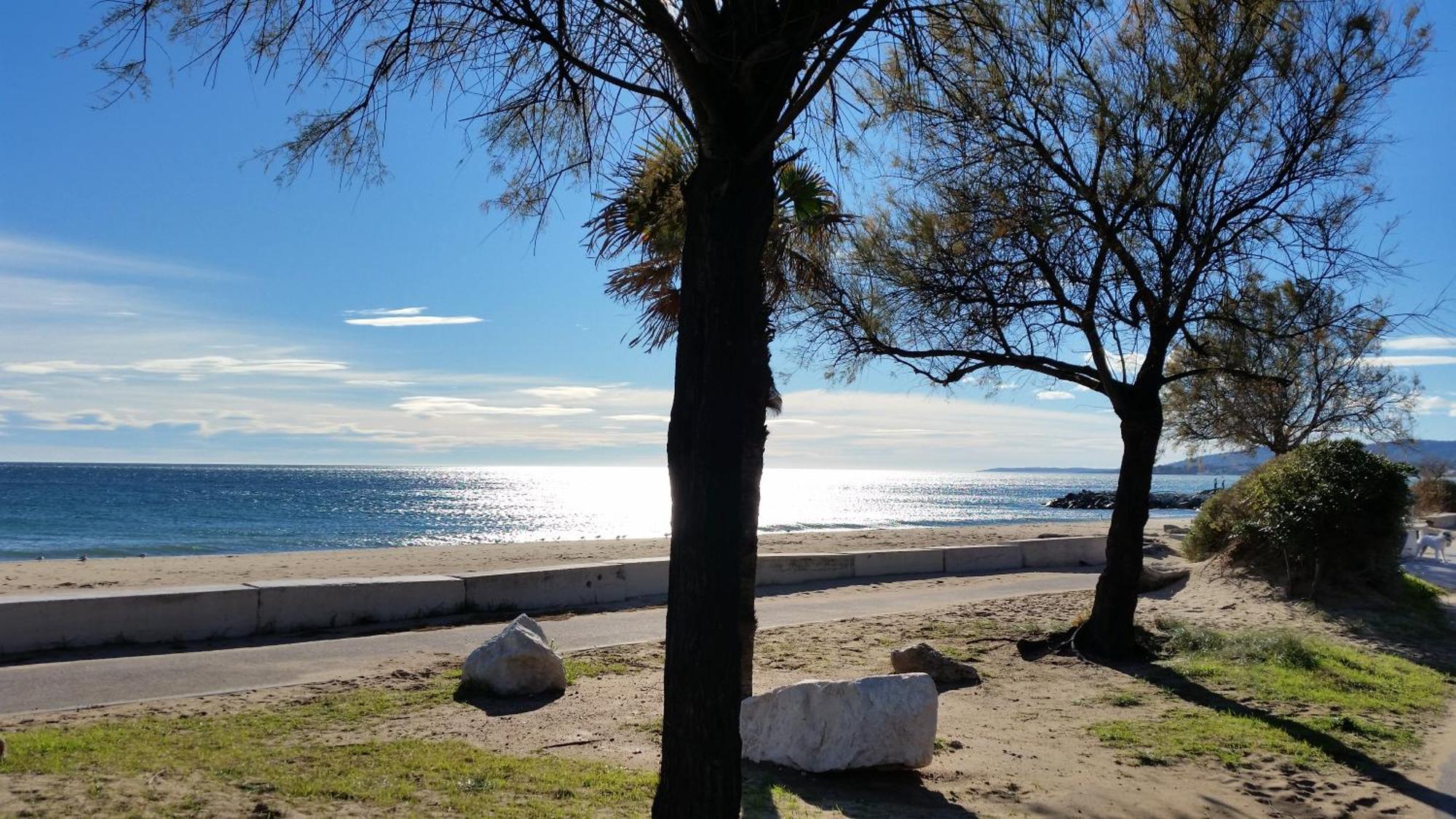 Sublime Vue Mer,Parking,Wifi Fréjus Eksteriør billede