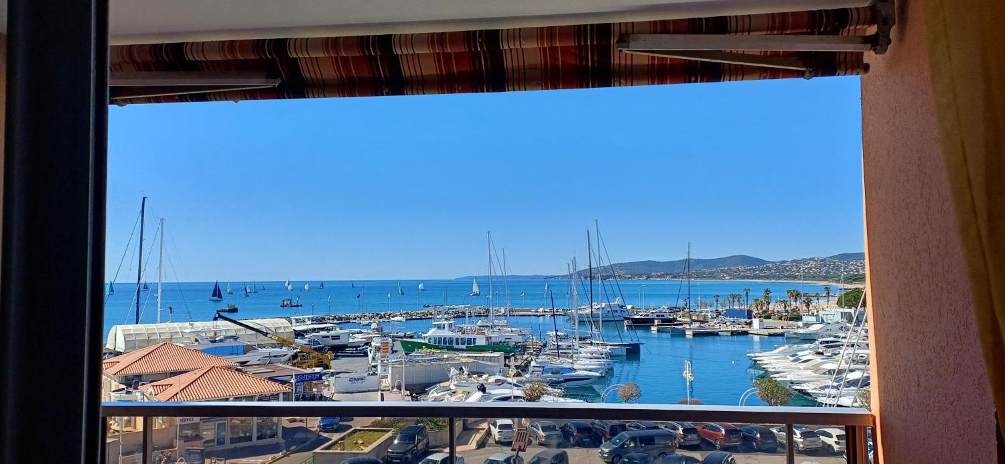 Sublime Vue Mer,Parking,Wifi Fréjus Eksteriør billede